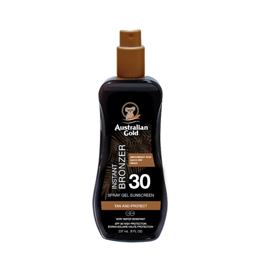 SPRAY GEL W/BRONZER SPF 30