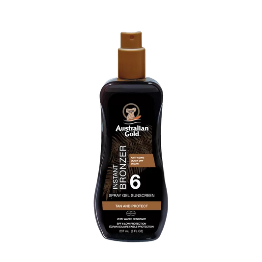 SPRAY GEL W/BRONZER SPF 6